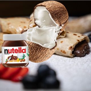 Clatite cu Nutella si Crema de Cocos