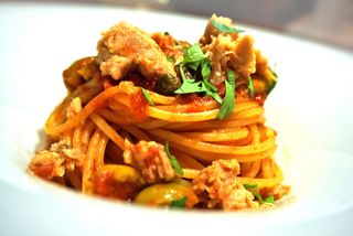 Spaghete Tonno e Olive 