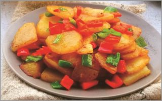 Cartofi cu sos dou chi