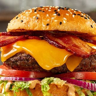 Menu Humburgar vaca com bacon