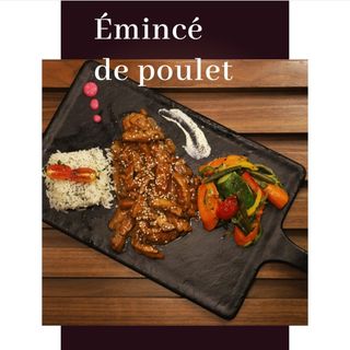 Plat Émincé De Poulet