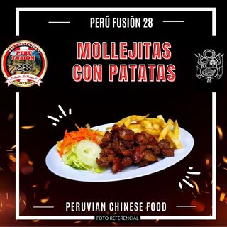 MOLLEJITAS CON PATATAS FRITAS
