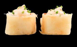 Hot Roll Crispy Salmon