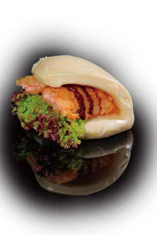 49 Salmon bao 1 pezzo