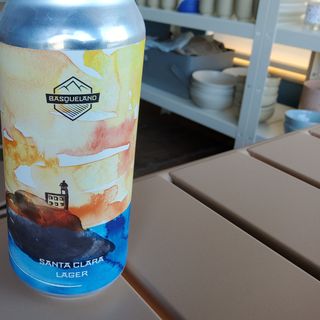 Cerveza LAGER 440 Artesana Basqueland (440 Ml.)