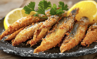 Hamsii + 1 sos de usturoi GRATIS