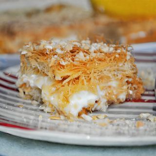 Knafa À La Crème Fraîche