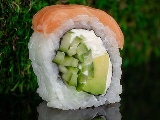 Philadelphia light z łososiem 8 szt.