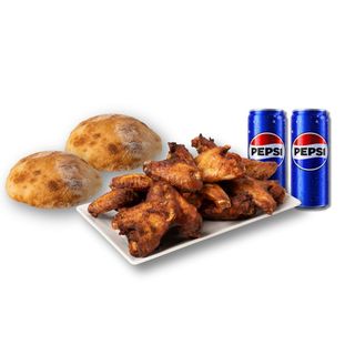 1kg krilaca, 2 somuna, 2x Pepsi 330ml