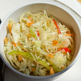 ახალი კომბოსტოს სალათი