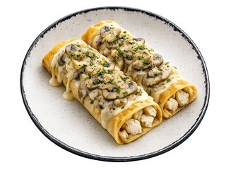 Млинці з куркою та грибами (250g)