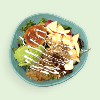 Ensalada de queso cabra