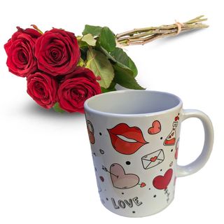 Mug et rose
