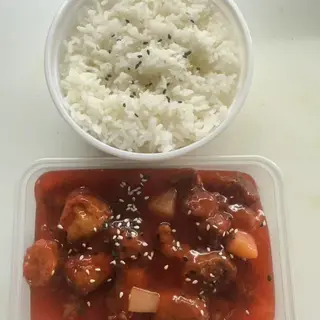 Donburi agridulce