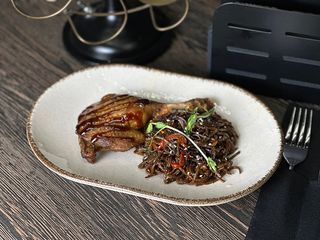 Качина ніжка з гречаною локшиною (380g)