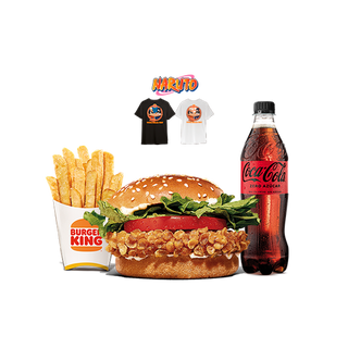 Menú Crispy Chicken + Camiseta de Naruto