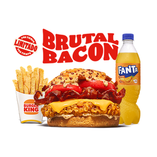 Menú Brutal Bacon Crispy Chicken® (1 pollo)