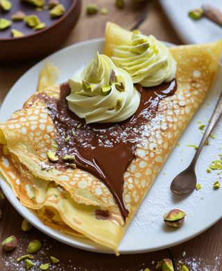 Crêpe Pistashio