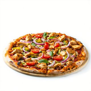 Pizza Pollo Tandoori (28 Cm.)