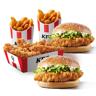 Филебургер & Стрипс комбо