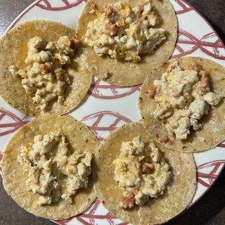 TAcos choripollo sin gluten 