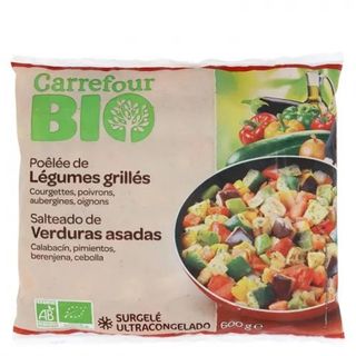 Salteado de Verduras Asadas Ecológico Carrefour Bio 600 Gr.
