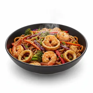 Wok Udon (plato)