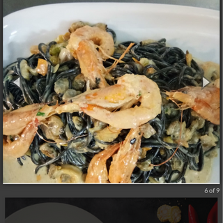 37 esparguete Nero gambas berbigão 