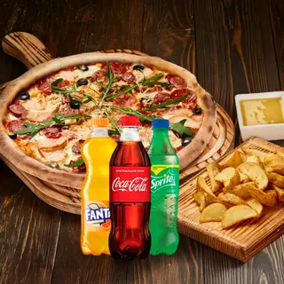 Комбо сет з Coca-Cola №1 (250/170/50/1000г)