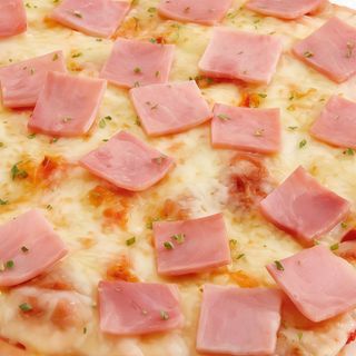 Pizza jamon y queso 28cm