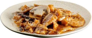 283 Manzo con bambù e funghi