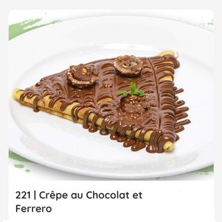Crépe au Chocolat et Ferrero 