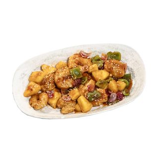 Gambas sweet and sour