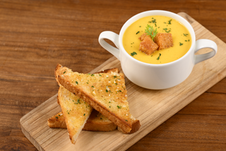 Cup of Coconut Carrot & Ginger Soup