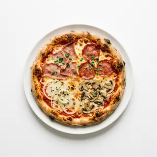 Pizza Cuatro Estaciones (33 Cm.)