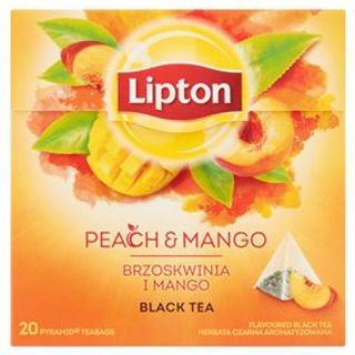 Herbata czarna owoce tropikalne Lipton (20szt.). 0.036кг