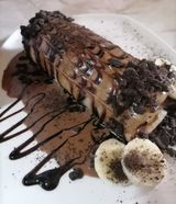 Palačinka sa bananom i oreo keksom