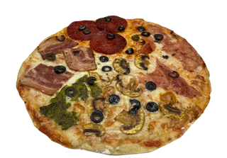 Pizza Cuatro Estaciones (28 Cm.)