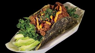 Gamberi fritti taco