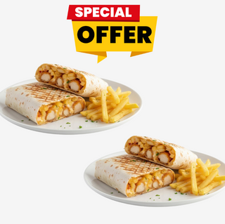 2 Tacos Crispy avec Frites