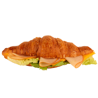 Croissant À La Dinde Fumée Et Au Fromage