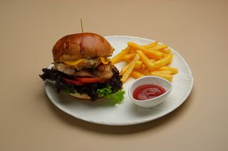 Бургер с курицей