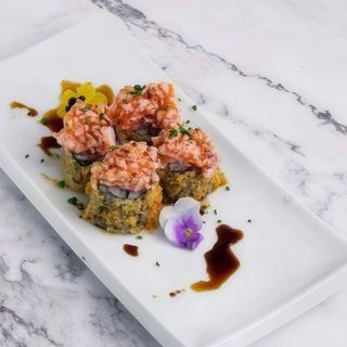 Hot Roll Picadinho Salmão 4 uni