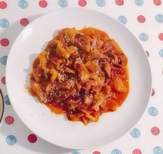 Cerdo Con Salsa Picante