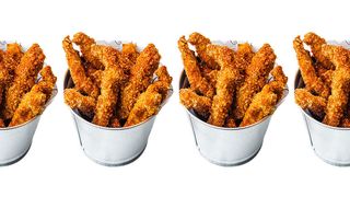 4 x Chrispy chicken fingers