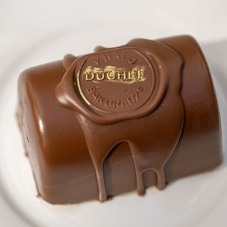 მიწისთხილისა და შოკოლადის დესერტი