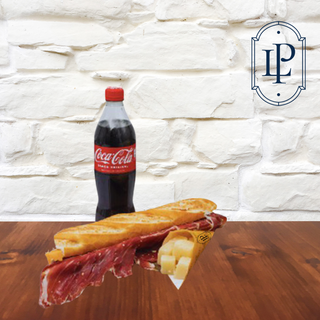 Bocadillo + Bebida + Cucurucho Queso