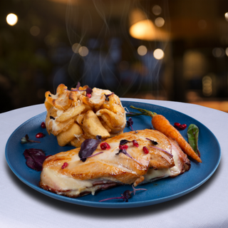 Pui sicilian cu cartofi gratinati 400g