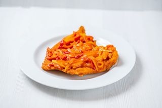 Snitel de pui cu paprika