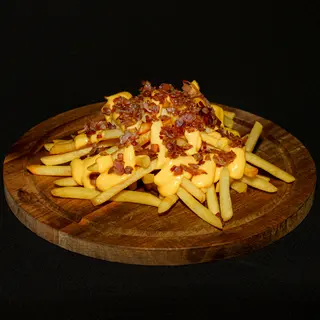 Pomfrit chedar slaninica